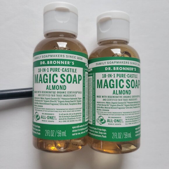 Dr. Bronner's Other - 2-Pack Dr. Bronner's Almond Magic Soap Minis